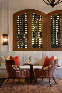 The St. Regis Atlanta Wine Room and Bar is a popular filming location for its elegant decor and atmosphere. | Sara Hanna Photography 